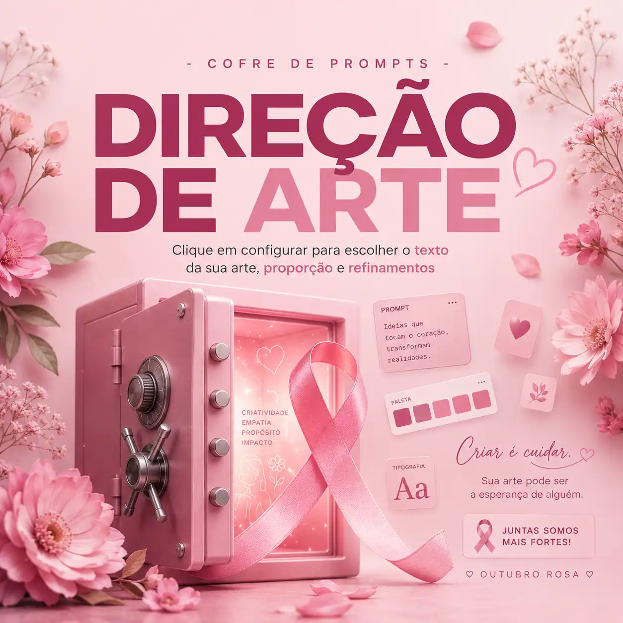Exemplo de arte para redes sociais